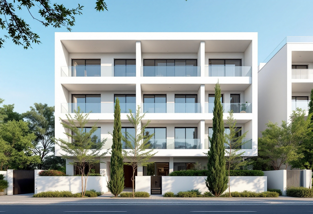Νέα πολυκατοικία στο Μοσχάτο — σύγχρονη κατασκευή